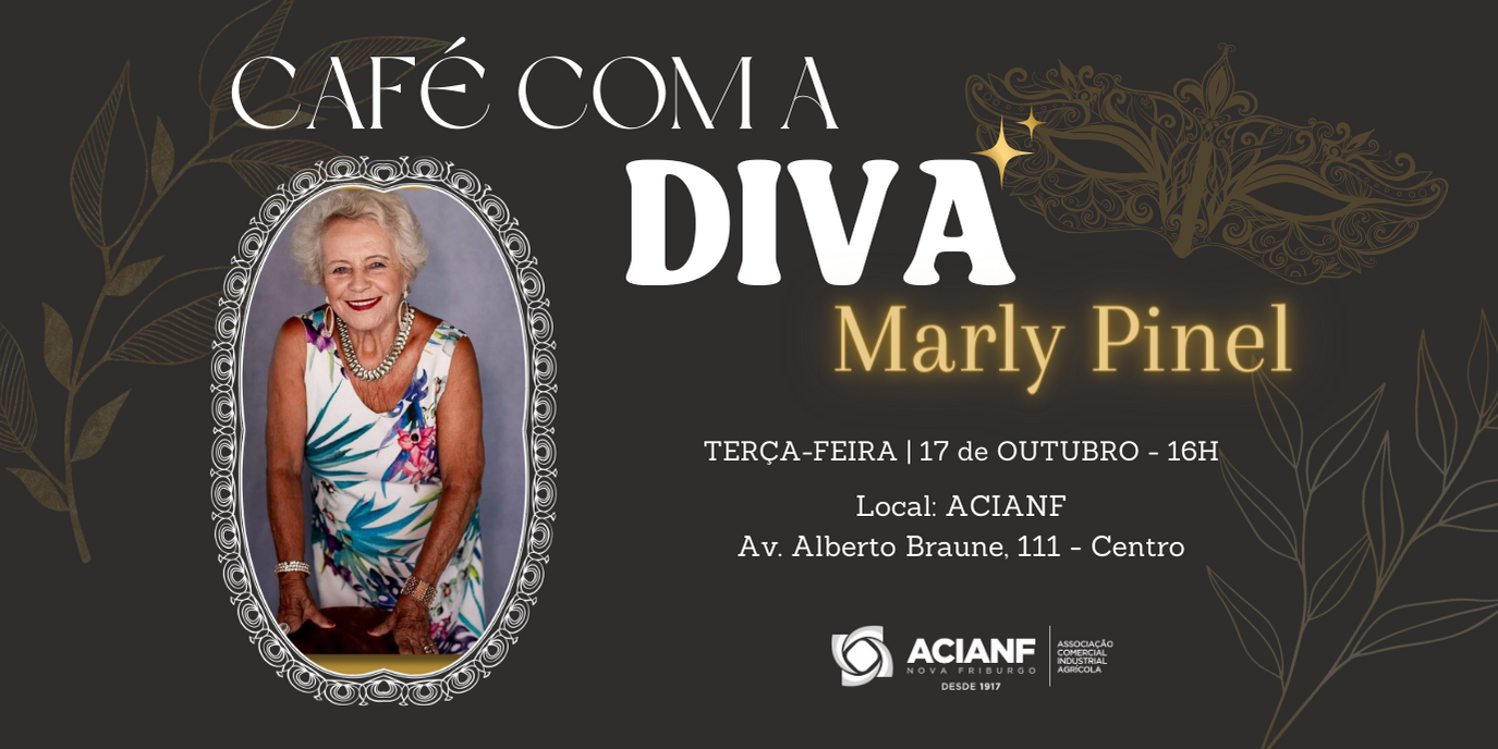 Encontro com a Diva Popstar Marly Pinel: Histórias e Café Especial